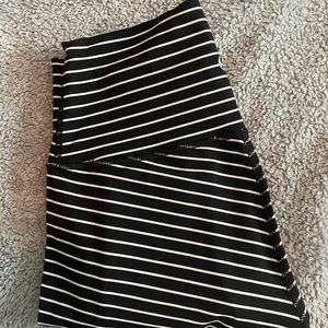 Lululemon Striped Wunder Under Pants